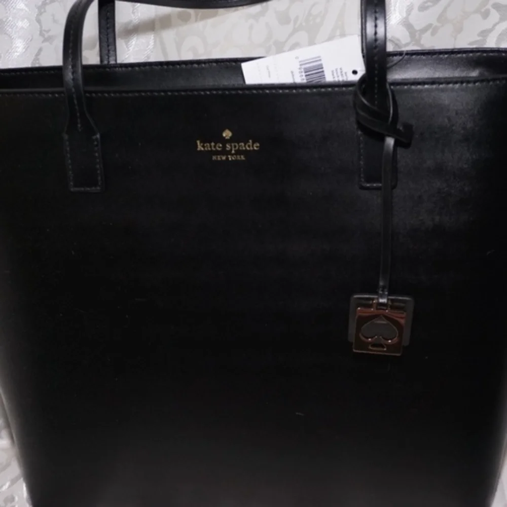 Kate Spade Karla  Street Tote black leather NWT